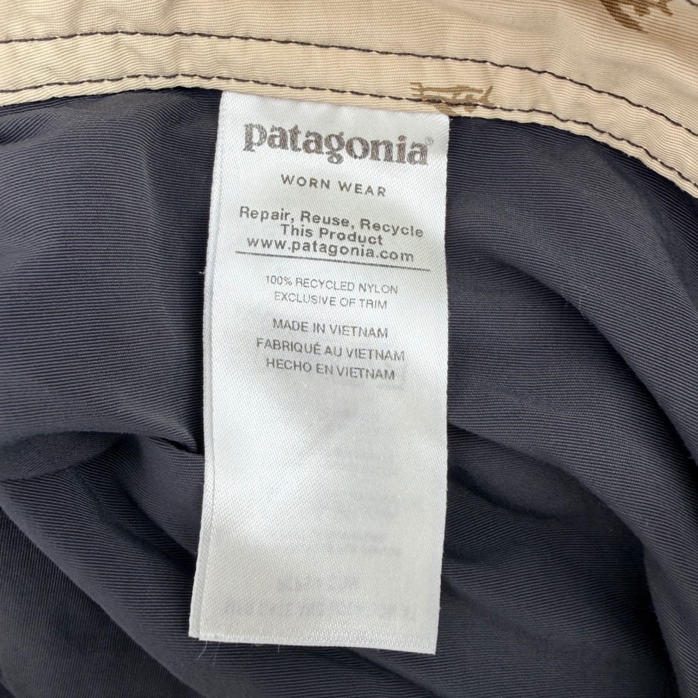 Patagonia Wavefarer Board Shorts Size 34 Swim Trunks Black Recycled Nylon - Picture 4 of 7